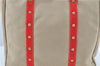 Authentic Louis Vuitton Antigua Cabas GM Tote Bag Ivory Red M40032 LV J6394