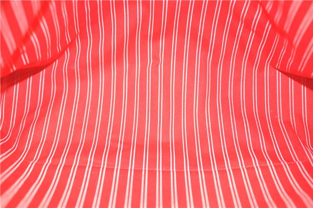 Authentic Louis Vuitton Antigua Cabas GM Tote Bag Ivory Red M40032 LV J6394