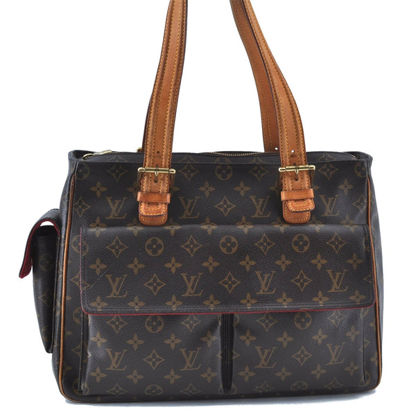 Authentic Louis Vuitton Monogram Multipli Cite Shoulder Tote Bag M51162 LV J6395