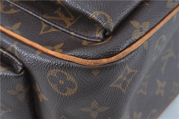 Authentic Louis Vuitton Monogram Multipli Cite Shoulder Tote Bag M51162 LV J6395
