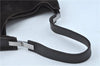 Authentic GUCCI Shoulder Hand Bag Purse Suede Leather 0013767 Dark Brown J6406