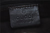 Authentic GUCCI Shoulder Hand Bag Purse Suede Leather 0013767 Dark Brown J6406