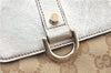 Authentic GUCCI Abbey Shoulder Hand Bag GG Canvas Leather 153025 Beige J6410