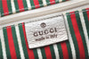 Authentic GUCCI Abbey Shoulder Hand Bag GG Canvas Leather 153025 Beige J6410