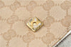 Authentic GUCCI Abbey Shoulder Hand Bag GG Canvas Leather 153025 Beige J6410