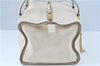 Auth Louis Vuitton Monogram Empreinte Anspire Shoulder Hand Bag White LV J6412