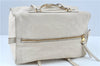 Auth Louis Vuitton Monogram Empreinte Anspire Shoulder Hand Bag White LV J6412