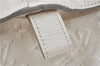 Auth Louis Vuitton Monogram Empreinte Anspire Shoulder Hand Bag White LV J6412