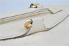 Auth Louis Vuitton Monogram Empreinte Anspire Shoulder Hand Bag White LV J6412