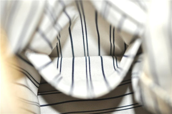 Auth Louis Vuitton Monogram Empreinte Anspire Shoulder Hand Bag White LV J6412