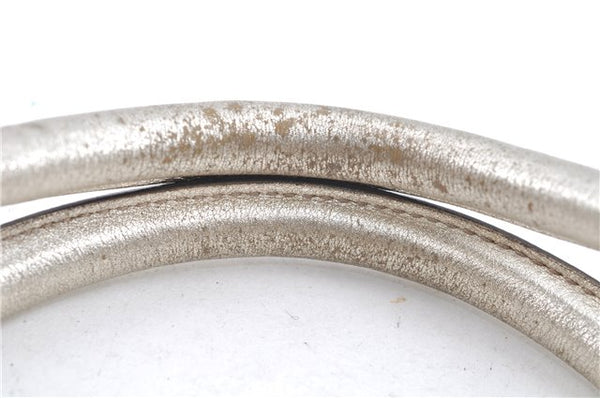 Authentic GUCCI Abbey Shoulder Hand Boston Bag GG Canvas Leather Beige J6416