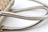 Authentic GUCCI Abbey Shoulder Hand Boston Bag GG Canvas Leather Beige J6416
