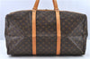 Authentic Louis Vuitton Monogram Sac Souple55 Hand Boston Bag M41622 LV J6441