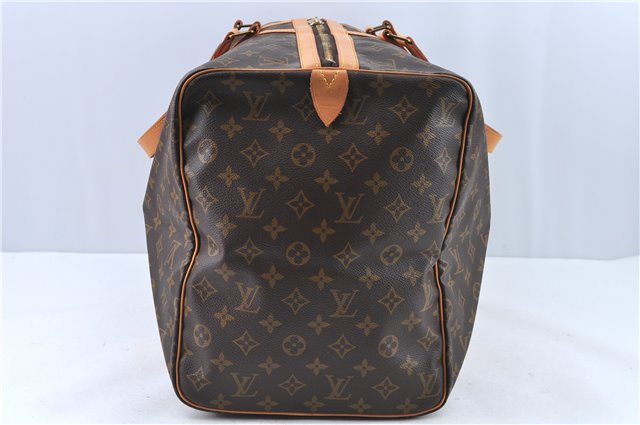 Authentic Louis Vuitton Monogram Sac Souple55 Hand Boston Bag M41622 LV J6441