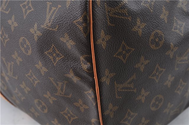 Authentic Louis Vuitton Monogram Sac Souple55 Hand Boston Bag M41622 LV J6441