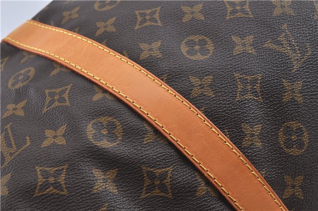 Authentic Louis Vuitton Monogram Sac Souple55 Hand Boston Bag M41622 LV J6441