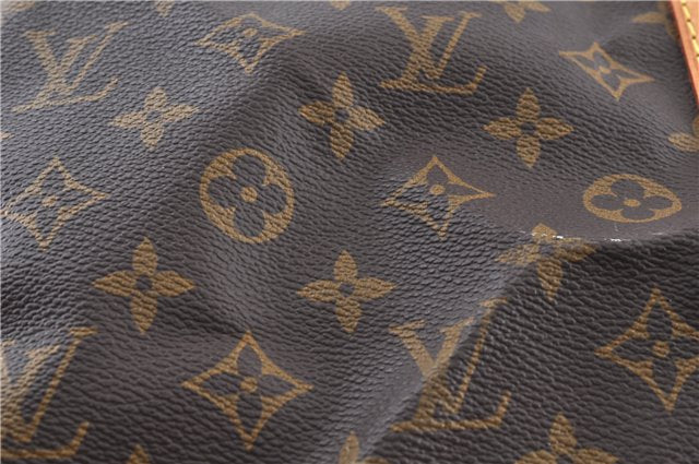 Authentic Louis Vuitton Monogram Sac Souple55 Hand Boston Bag M41622 LV J6441