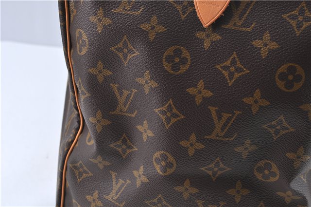 Authentic Louis Vuitton Monogram Sac Souple55 Hand Boston Bag M41622 LV J6441