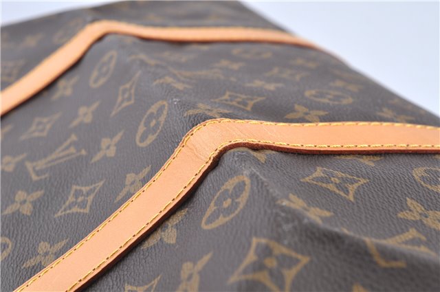 Authentic Louis Vuitton Monogram Sac Souple55 Hand Boston Bag M41622 LV J6441