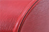 Auth Louis Vuitton Epi Saint Jacques Shopping Shoulder Bag Red M52267 LV J6460
