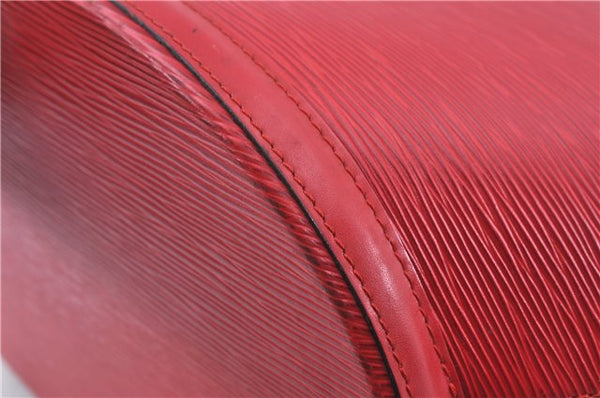 Auth Louis Vuitton Epi Saint Jacques Shopping Shoulder Bag Red M52267 LV J6460