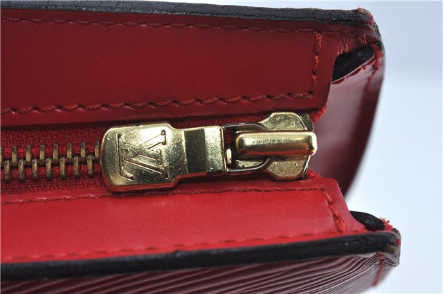 Auth Louis Vuitton Epi Saint Jacques Shopping Shoulder Bag Red M52267 LV J6460