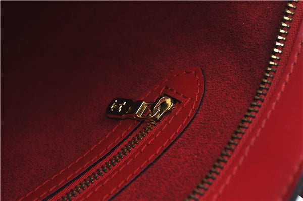 Auth Louis Vuitton Epi Saint Jacques Shopping Shoulder Bag Red M52267 LV J6460