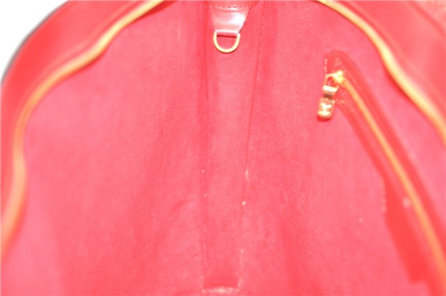 Auth Louis Vuitton Epi Saint Jacques Shopping Shoulder Bag Red M52267 LV J6460
