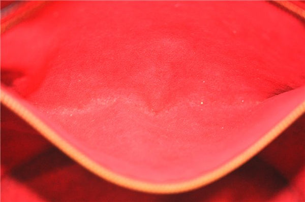 Auth Louis Vuitton Epi Saint Jacques Shopping Shoulder Bag Red M52267 LV J6460