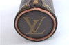 Authentic Louis Vuitton Monogram Etui 3 Golf Ball Case M58249 LV J6461