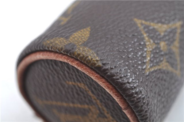 Authentic Louis Vuitton Monogram Etui 3 Golf Ball Case M58249 LV J6461