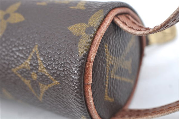 Authentic Louis Vuitton Monogram Etui 3 Golf Ball Case M58249 LV J6461