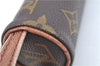 Authentic Louis Vuitton Monogram Etui 3 Golf Ball Case M58249 LV J6461