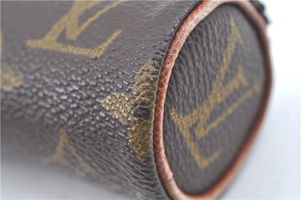 Authentic Louis Vuitton Monogram Etui 3 Golf Ball Case M58249 LV J6461