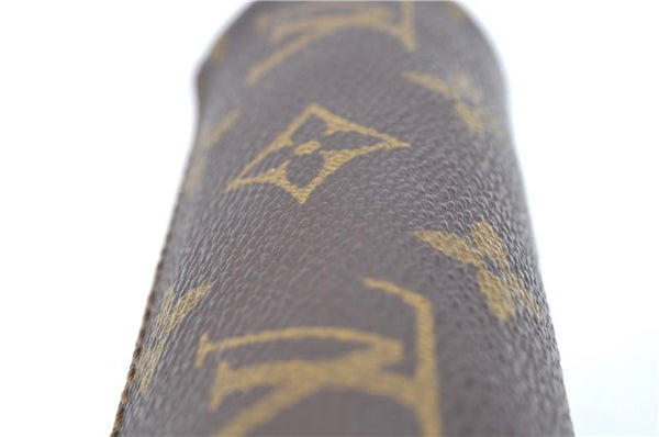 Authentic Louis Vuitton Monogram Etui 3 Golf Ball Case M58249 LV J6461