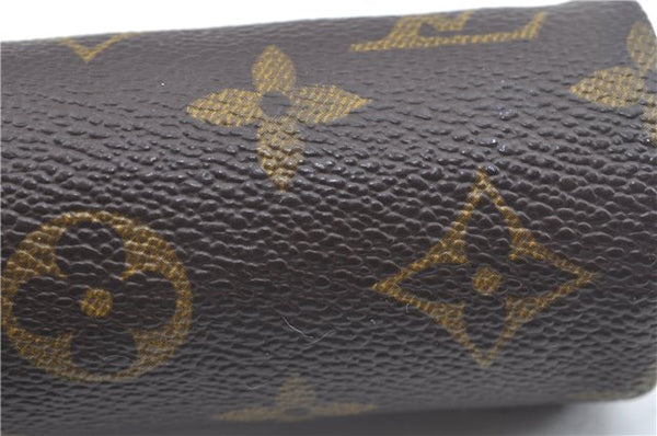 Authentic Louis Vuitton Monogram Etui 3 Golf Ball Case M58249 LV J6461