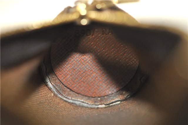 Authentic Louis Vuitton Monogram Etui 3 Golf Ball Case M58249 LV J6461