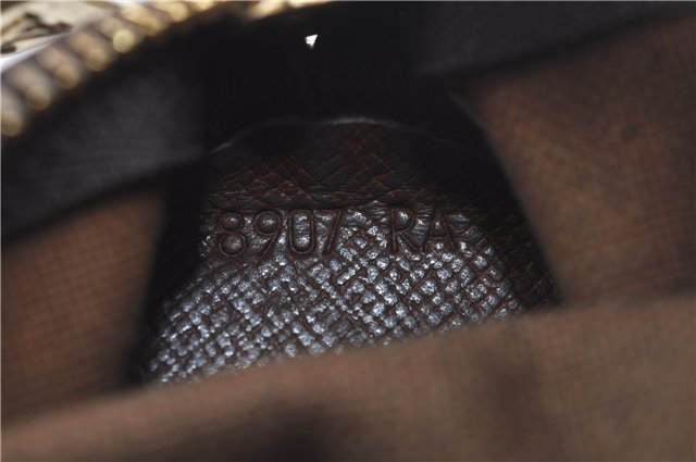 Authentic Louis Vuitton Monogram Etui 3 Golf Ball Case M58249 LV J6461