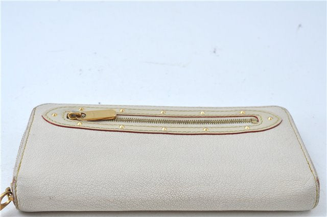 Authentic Louis Vuitton Suhali Zippy Long Wallet Purse Ivory M93026 LV J6463