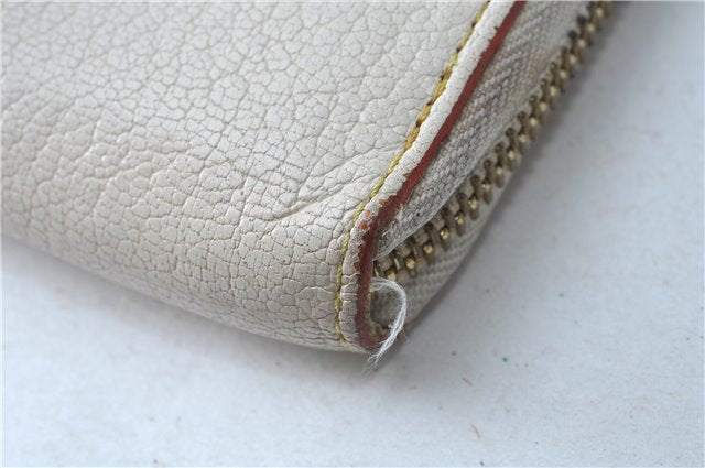 Authentic Louis Vuitton Suhali Zippy Long Wallet Purse Ivory M93026 LV J6463