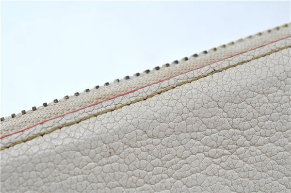 Authentic Louis Vuitton Suhali Zippy Long Wallet Purse Ivory M93026 LV J6463