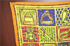 Authentic HERMES Carre 65 Scarf "Le Boubou H" Silk Red Orange Yellow J6477