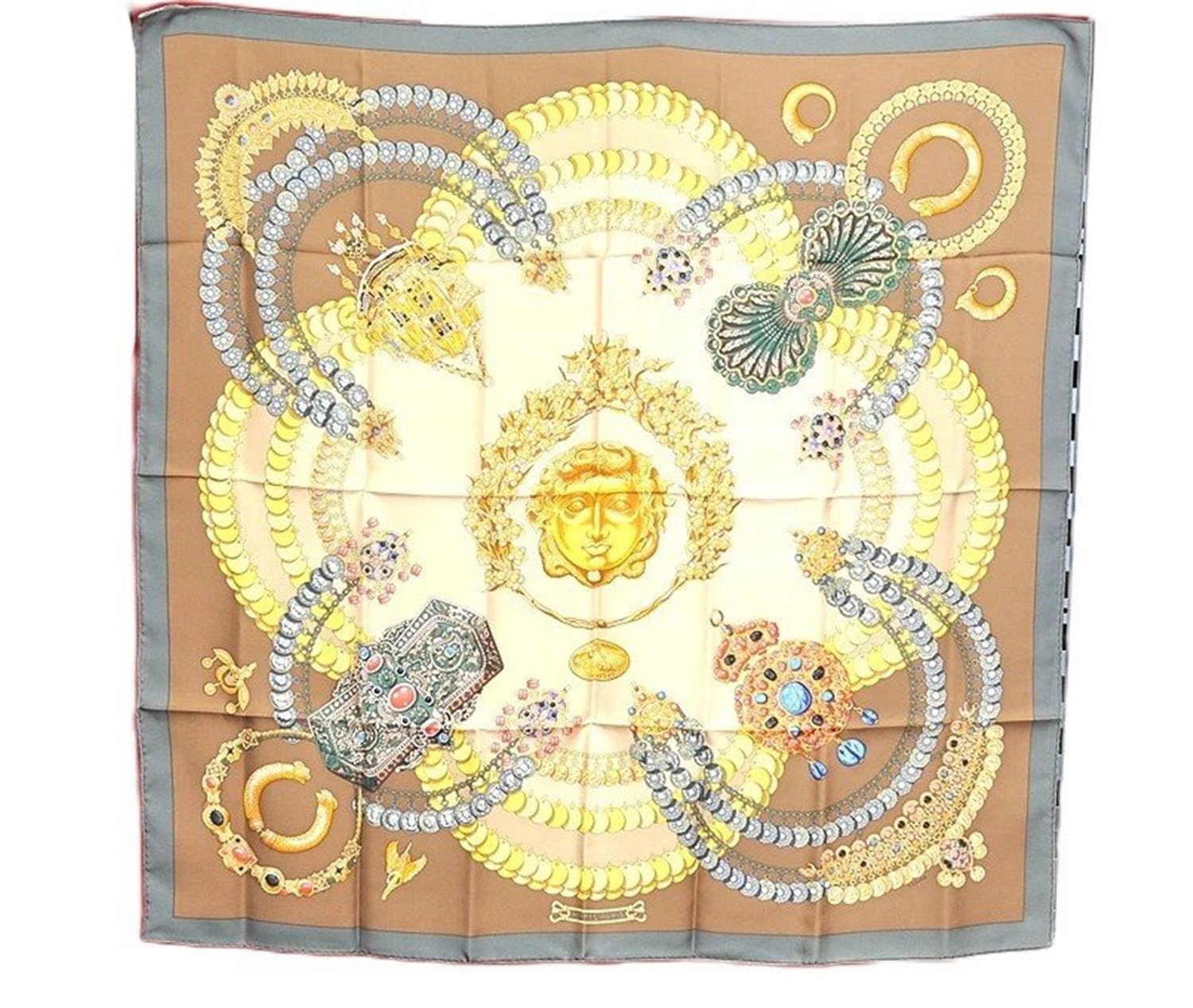 Authentic HERMES Carre 90 Scarf 