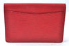 Authentic Louis Vuitton Epi Montaigne 23 Clutch Hand Bag Red M52667 LV J6515