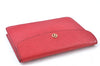 Authentic Louis Vuitton Epi Montaigne 23 Clutch Hand Bag Red M52667 LV J6515
