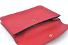 Authentic Louis Vuitton Epi Montaigne 23 Clutch Hand Bag Red M52667 LV J6515