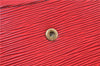Authentic Louis Vuitton Epi Montaigne 23 Clutch Hand Bag Red M52667 LV J6515