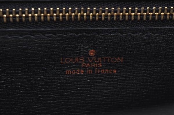 Authentic Louis Vuitton Epi Montaigne 23 Clutch Hand Bag Red M52667 LV J6515