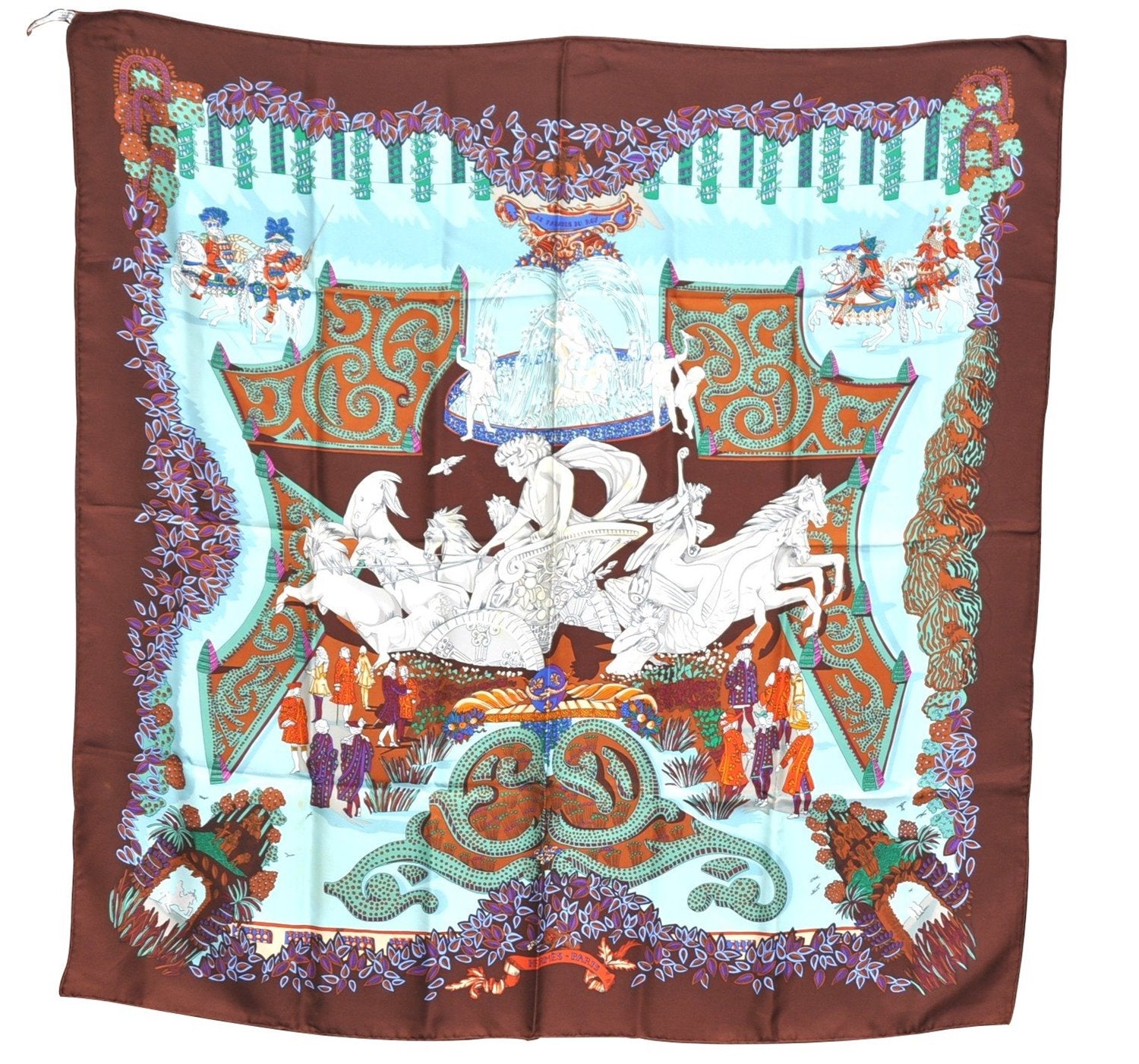 Authentic HERMES Carre 90 Scarf 