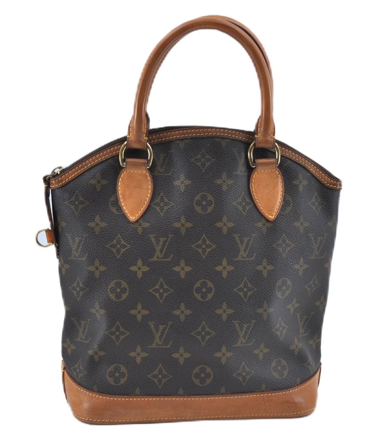 Authentic Louis Vuitton Monogram Lockit Hand Tote Bag Purse M40102 LV J6544